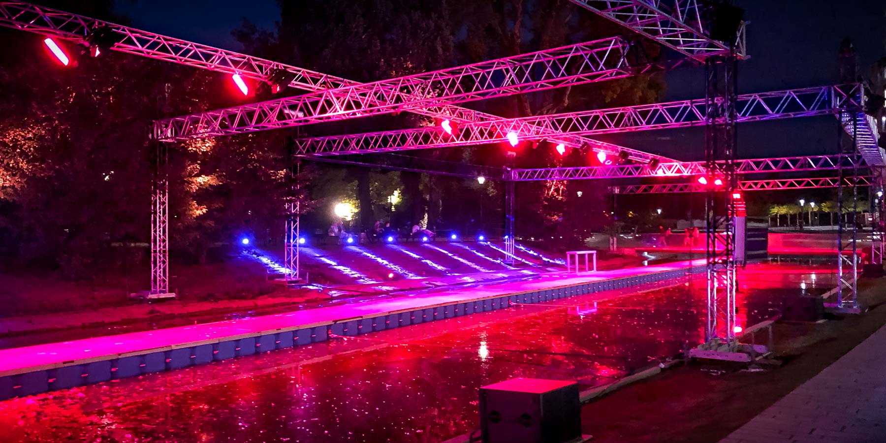 Foto: Veranstaltungstechnik von BEUCHEL - Beispiel: Breuninger, Düsseldorf